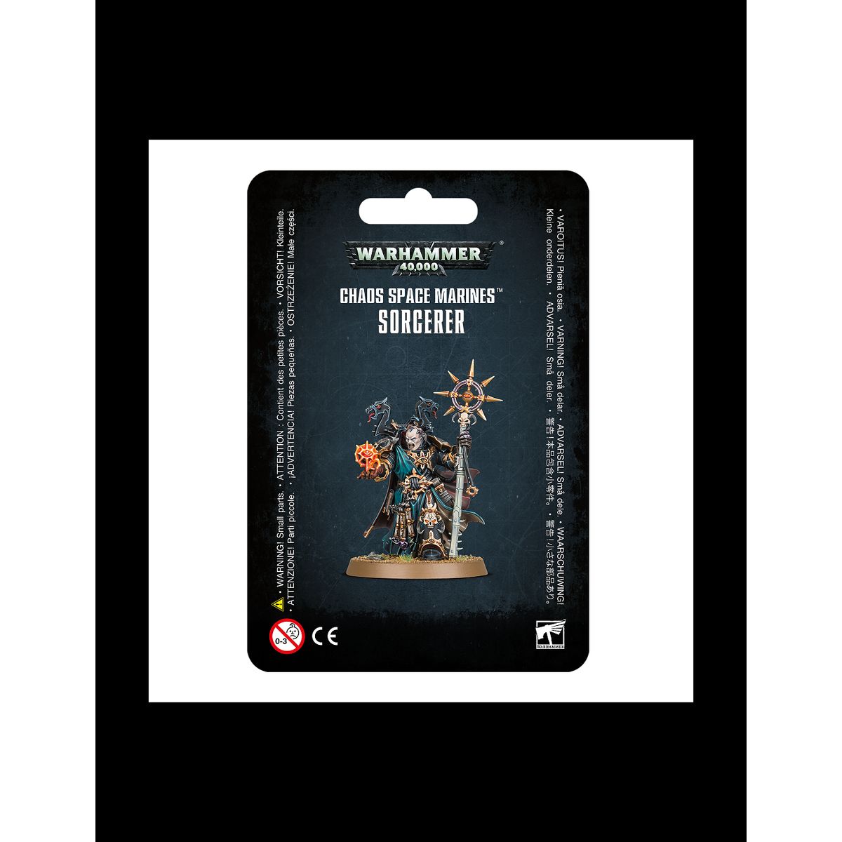 Chaos space Marines Sorcerer - Warhammer 40.000 - Games Workshop