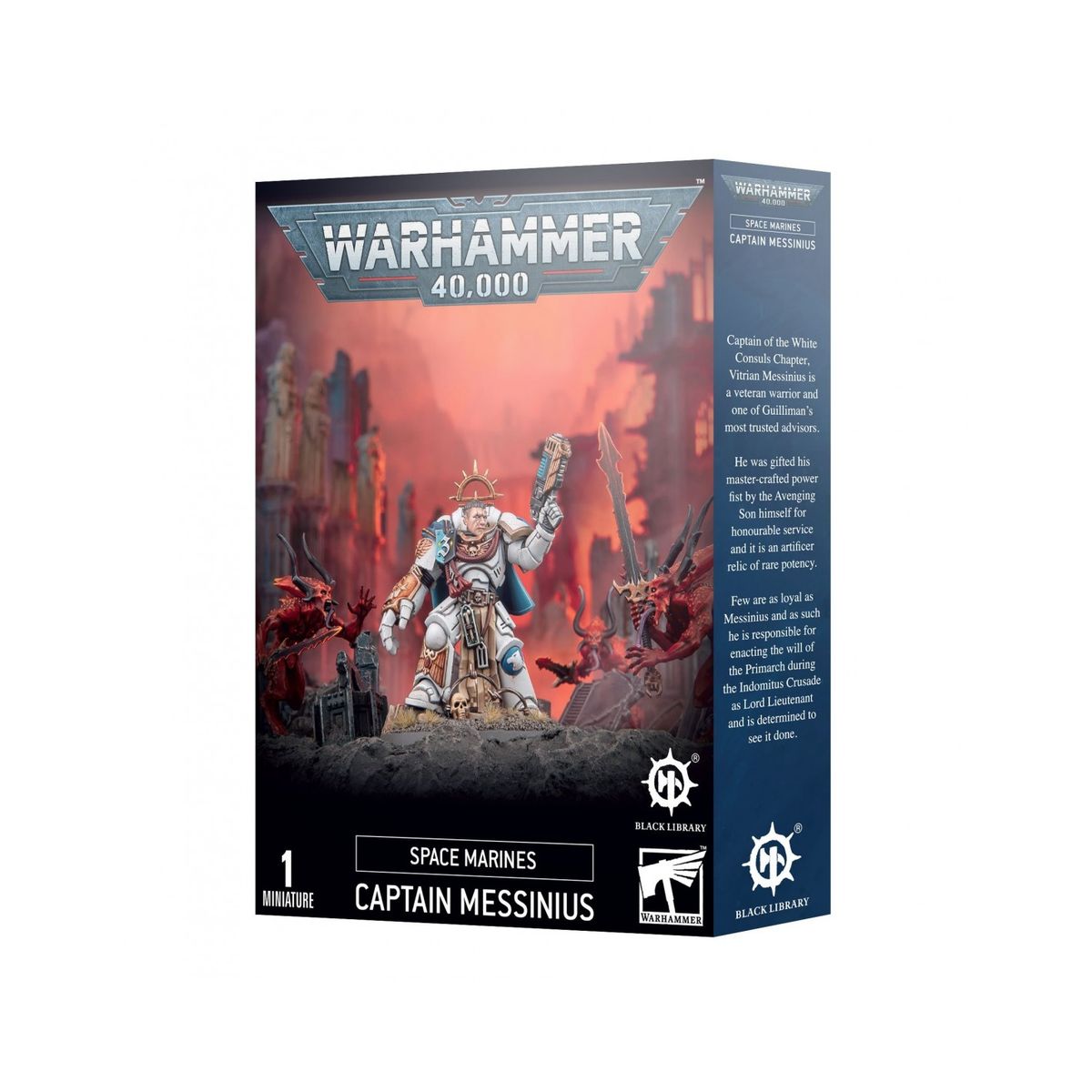 White Consuls: Captain Messinius - Space Marines - Warhammer - Games Workshop