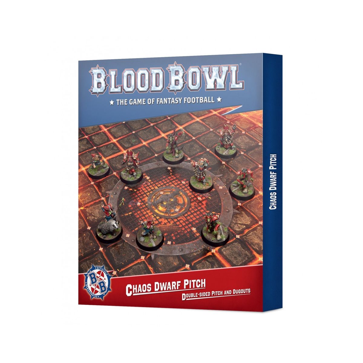 Pitch & Dogouts - Chaos Dwarf Team - Blood Bowl - Games Workshop