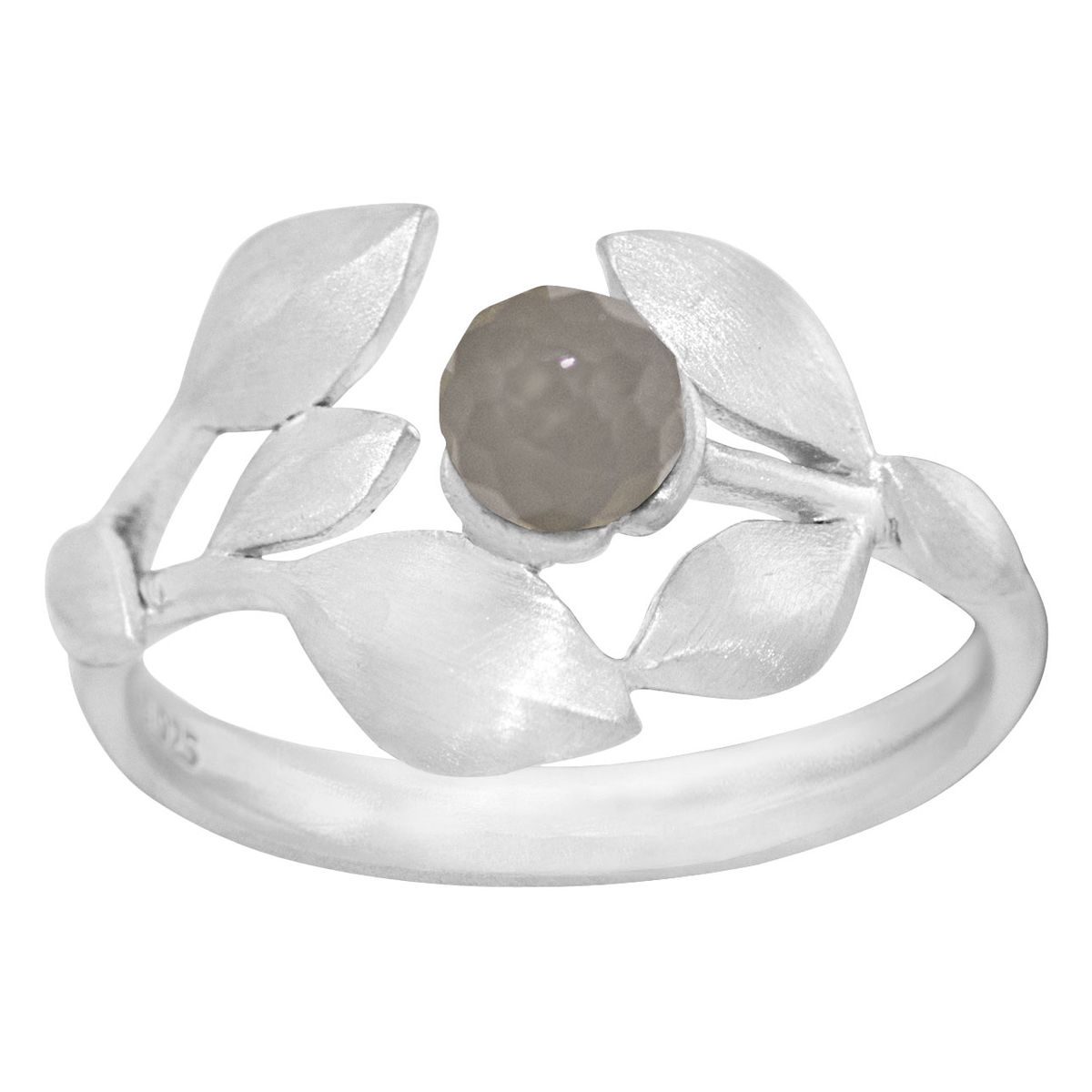 Rabinovich, Elegant Touch Ring, Grey Moonstone/Sølv