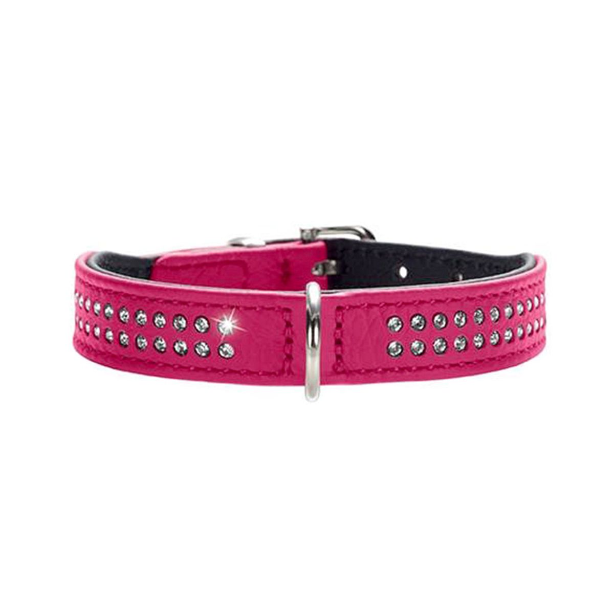 Hunter Diamond Petit Halsbånd - Pink -20-24 cm