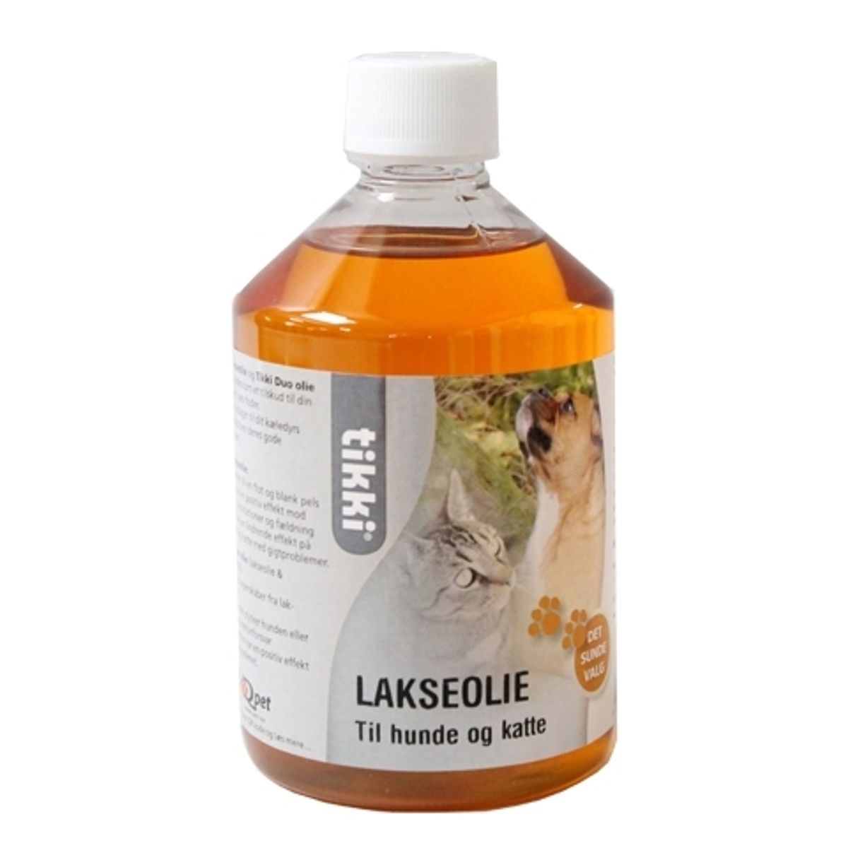 Lakseolie til hund og kat, 0,5 liter