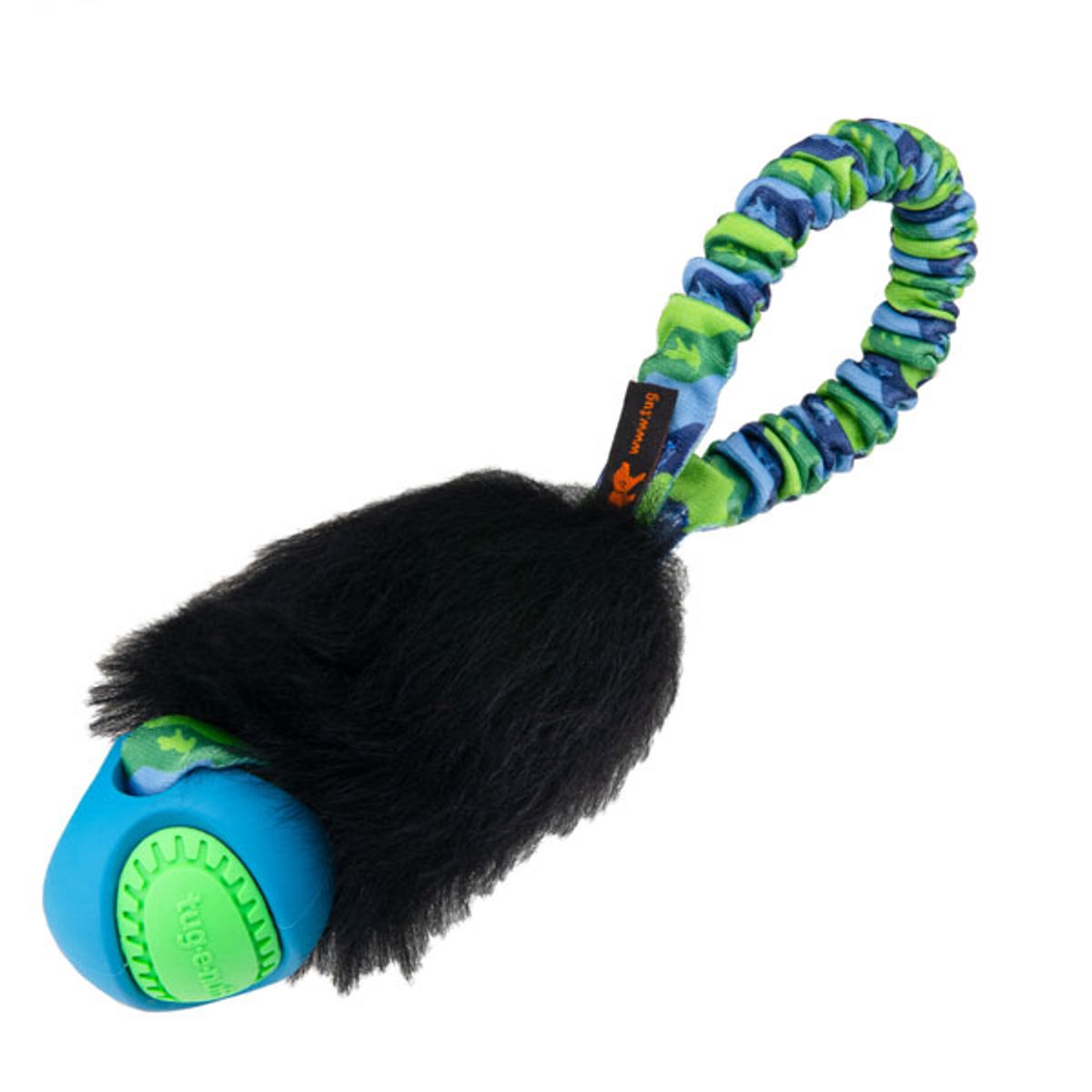 Tug-E-Nuff Pocket Bungee - Sheepskin Ball Tug