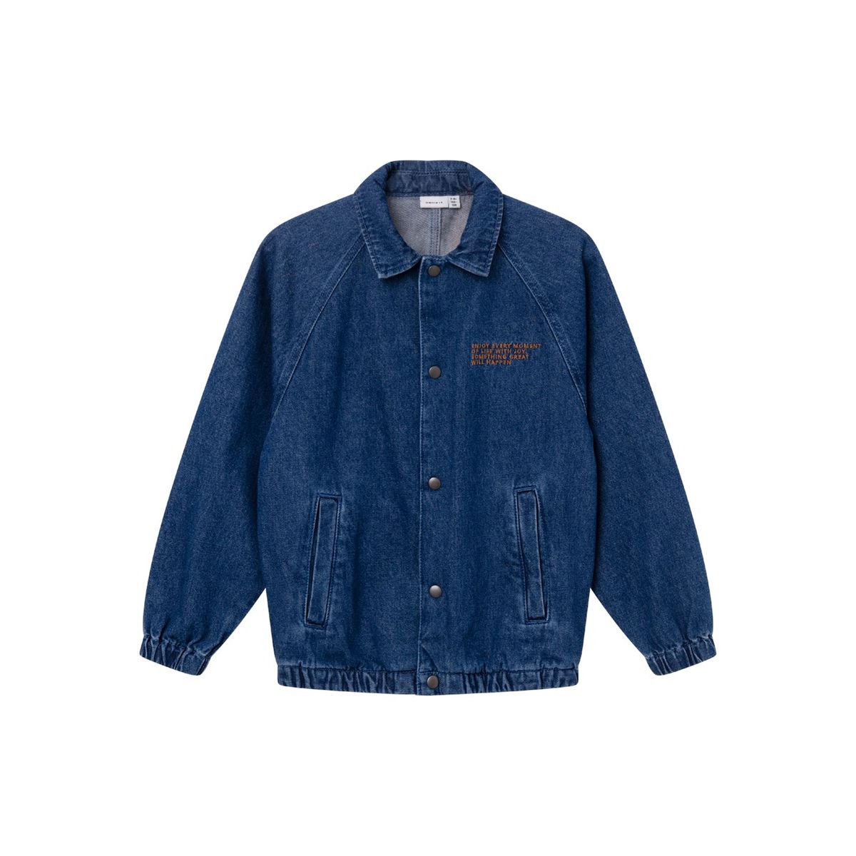 NAME IT Oversize Denim Overshirt Kasper Dark Blue