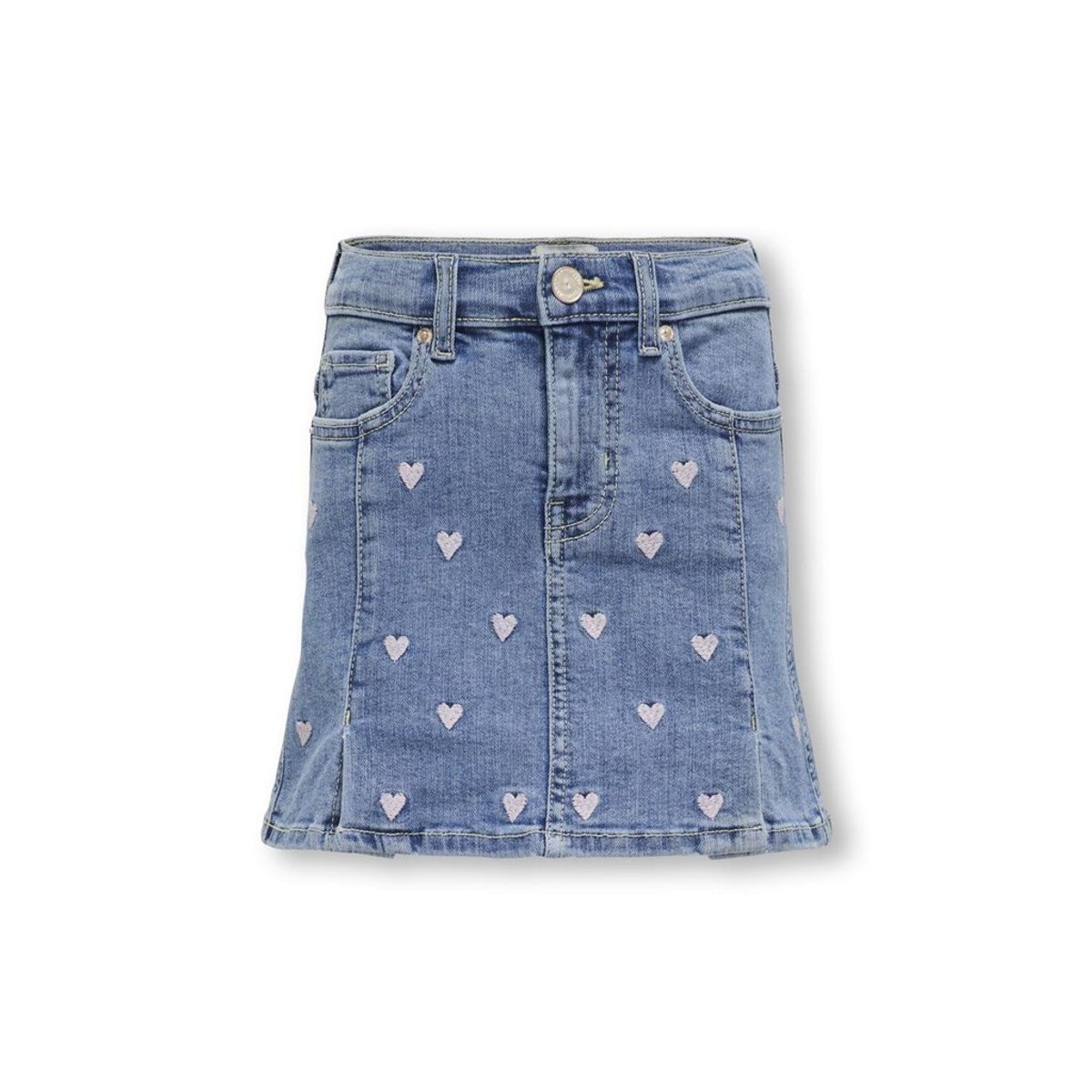 ONLY KIDS Denim Nederdel Hoxton Light Medium Blue Denim