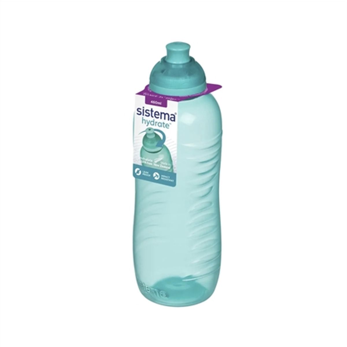 SISTEMA Drikkedunk Twist n' Sip 460ml Teal