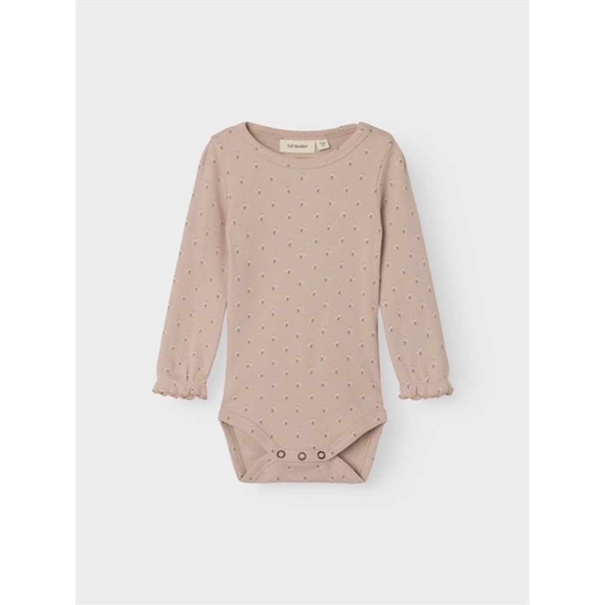 LIL ATELIER Langærmet Body Gago Fia Rose Dust