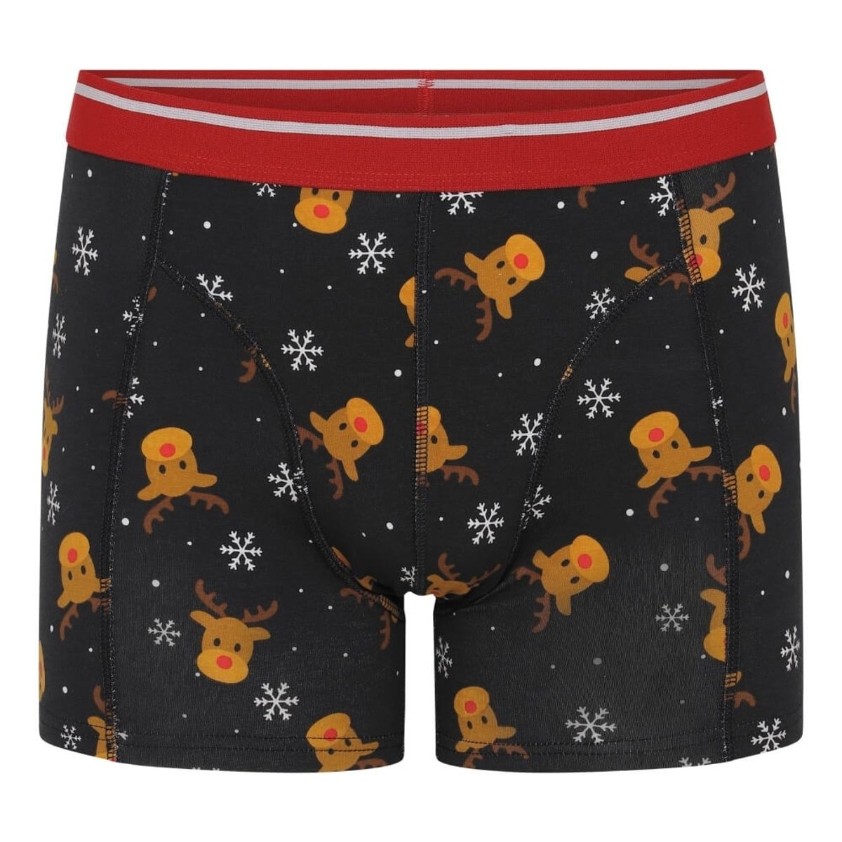 Boxershorts med julemotiv, Rudolf - Small