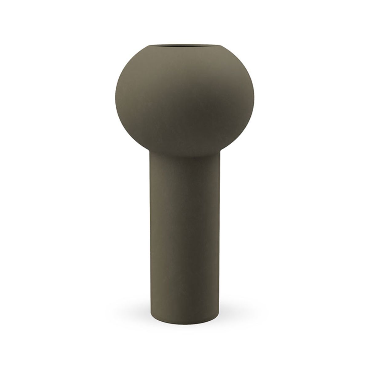 PILLAR VASE OLIVE 32CM