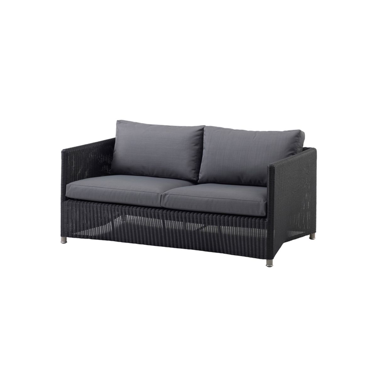 DIAMOND 2P.SOFA GRAPHITE