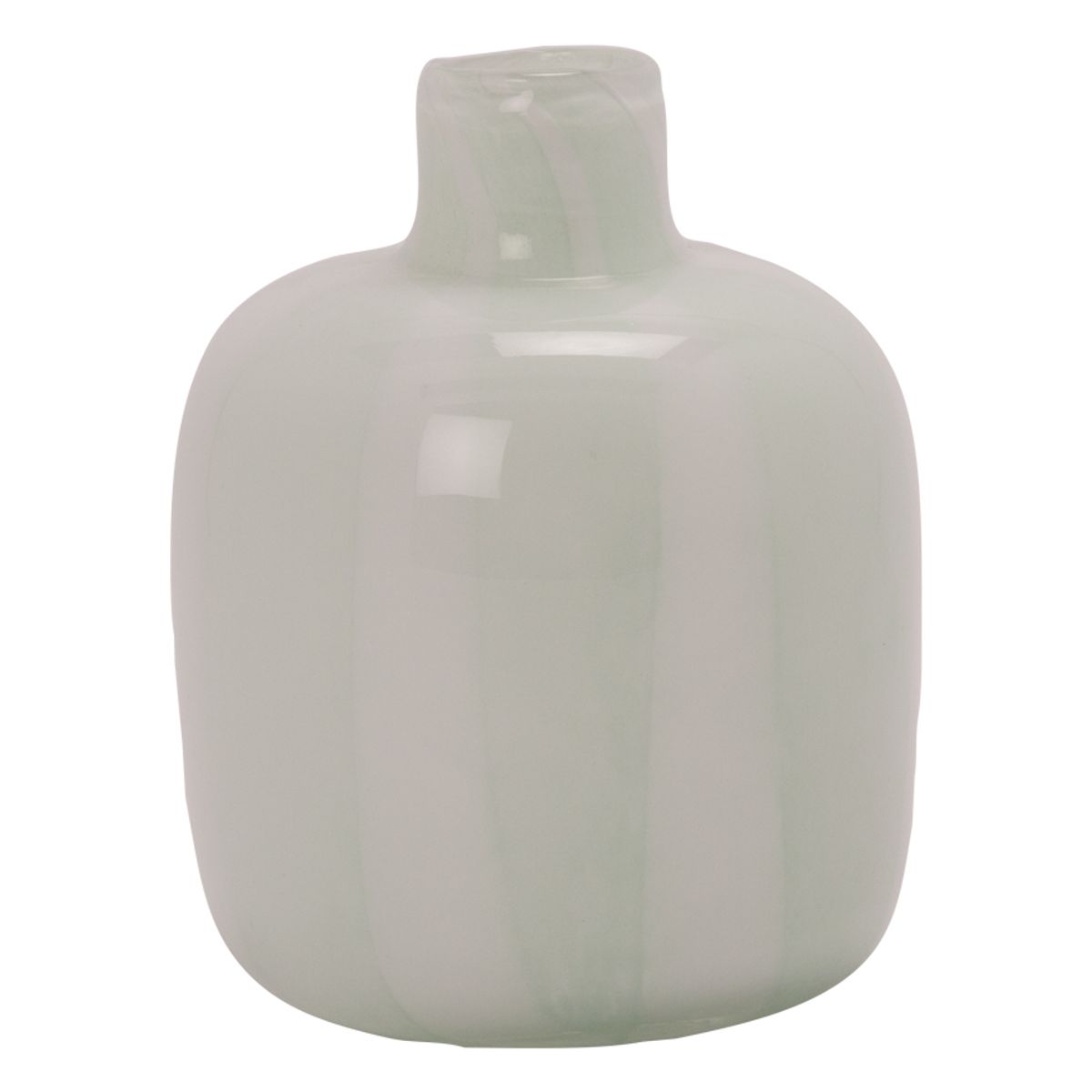 SLIK VASE HVID/MINT