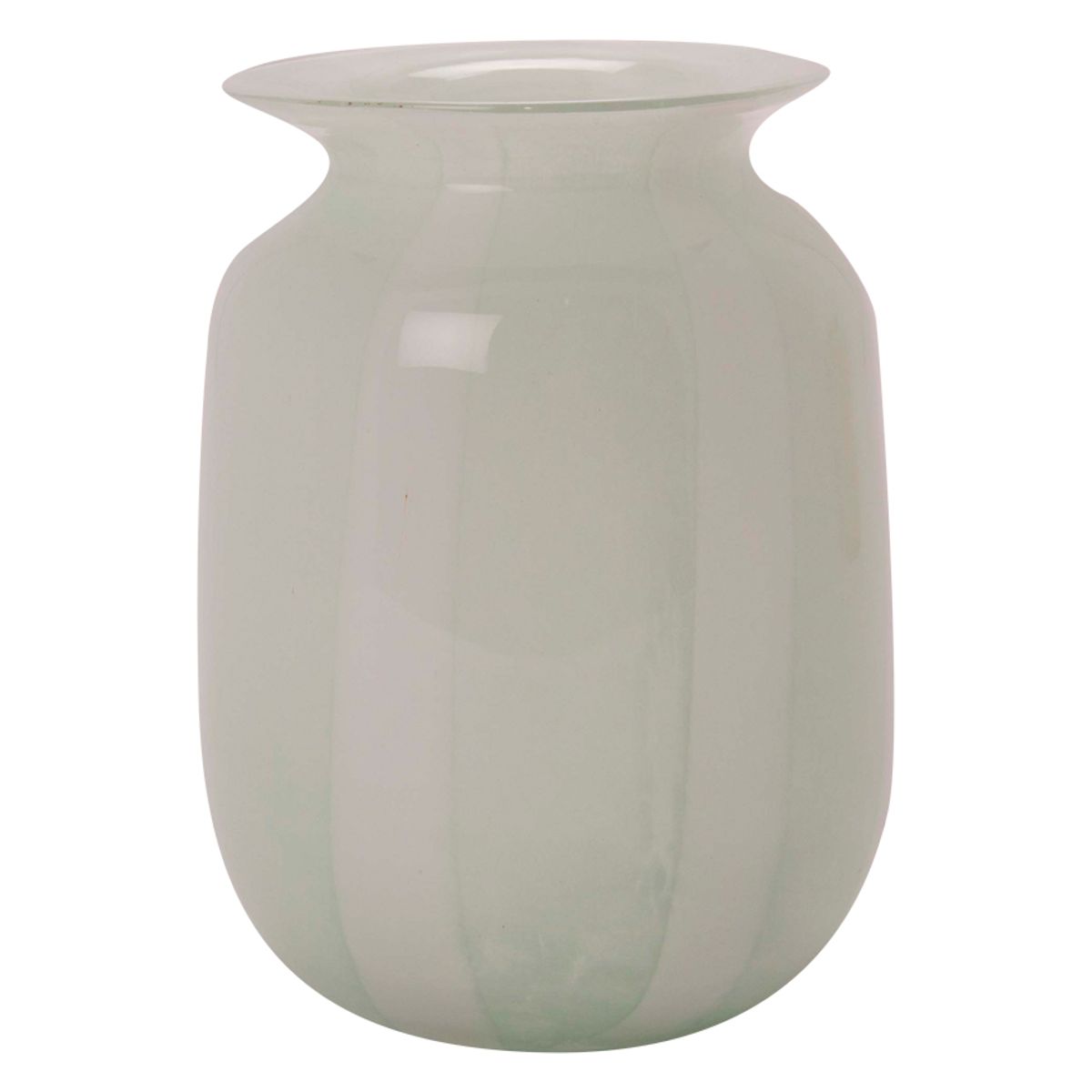 SLIK VASE HVID/MINT