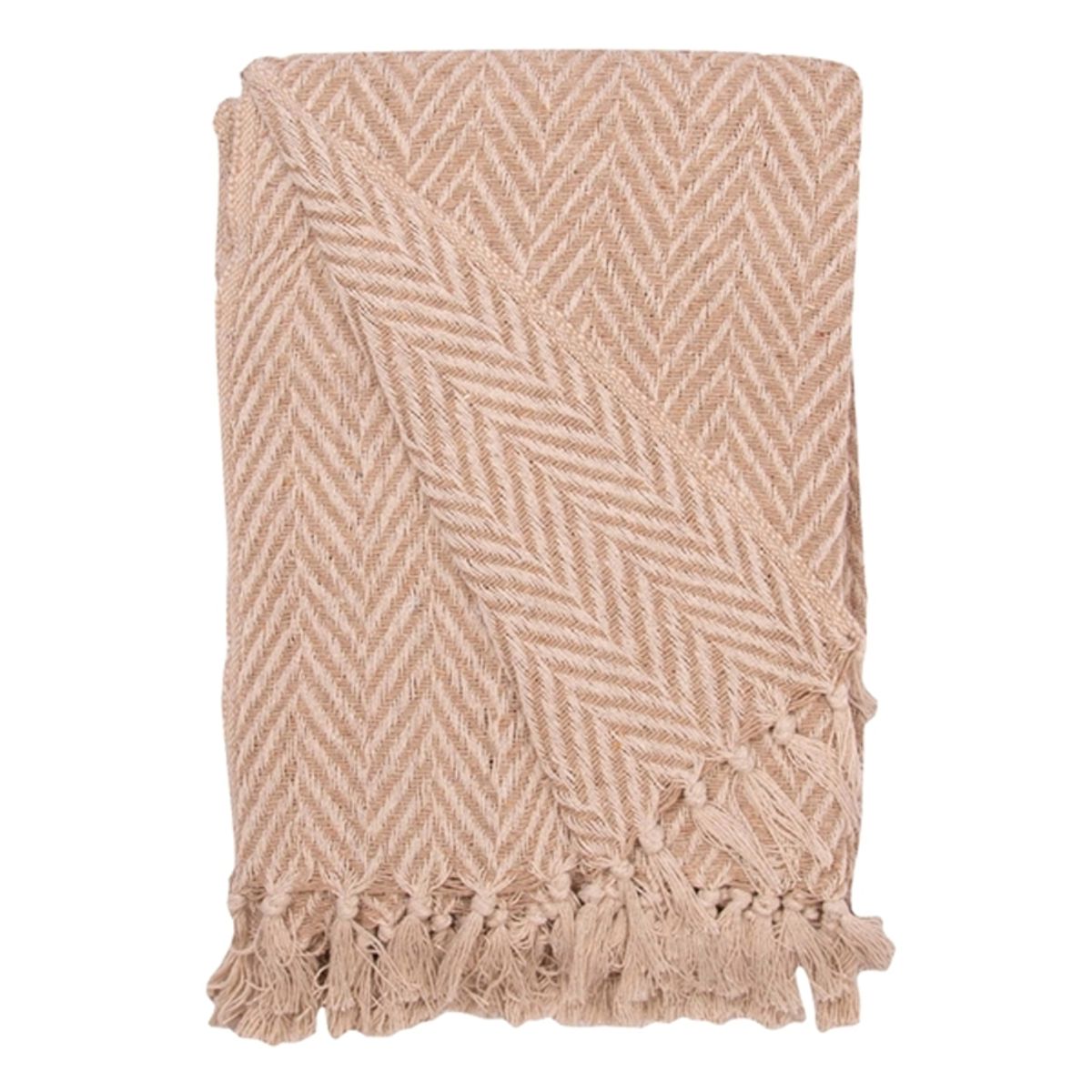 HYGGE PLAID BEIGE/NATUR