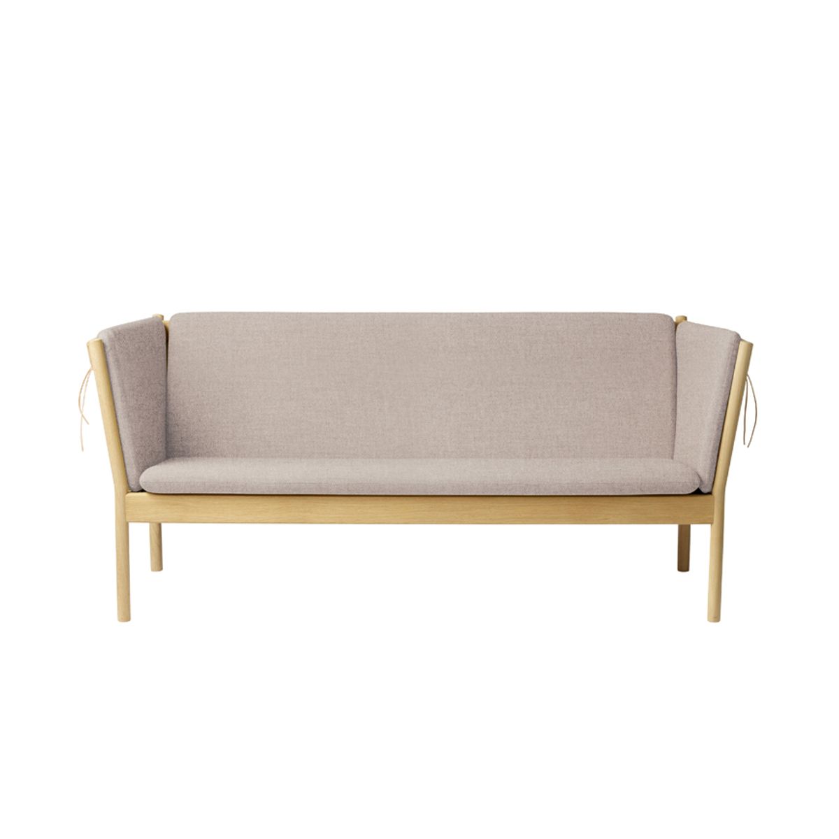 J149 SOFA EG/COGNAC LÆDER