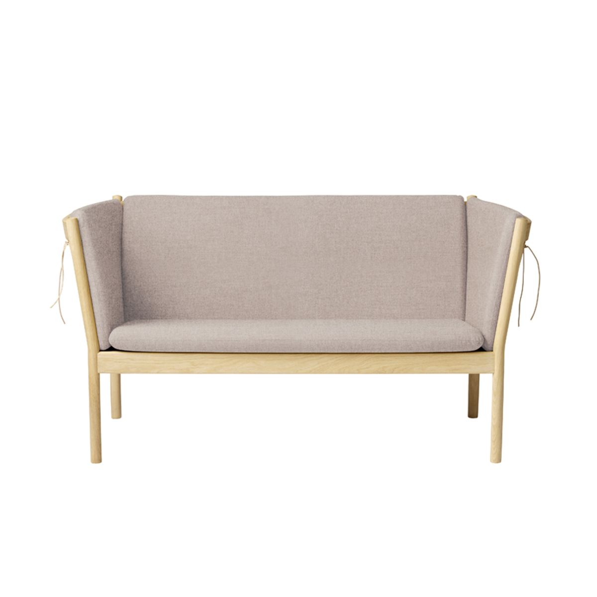 J148 SOFA EG/COGNAC LÆDER