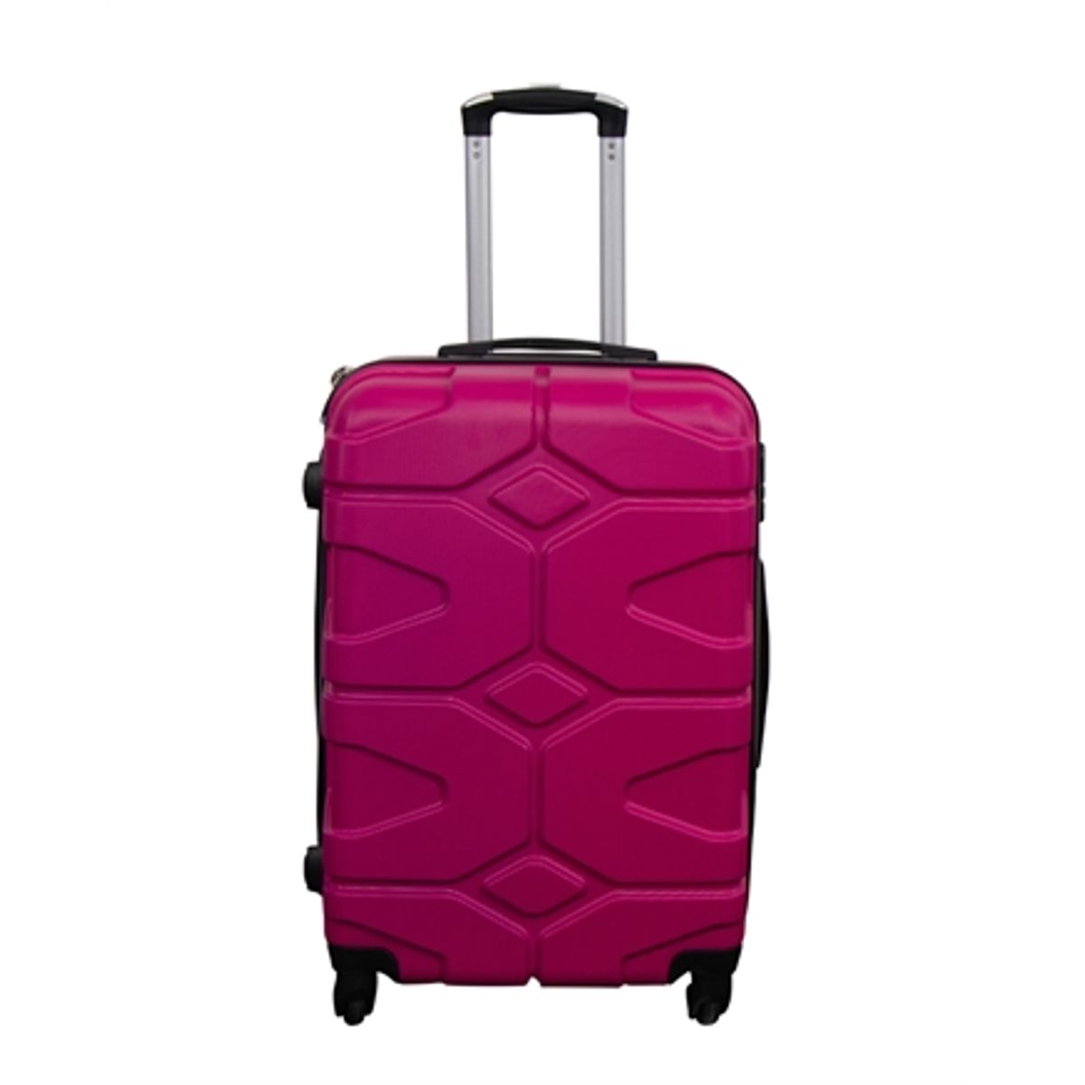 Kuffert tilbud - Hardcase - Str. Medium - Military Pink - Smart rejsekuffert