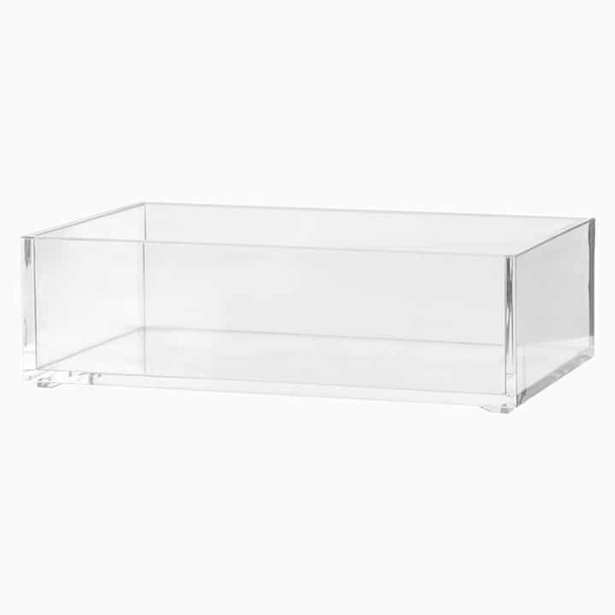 Five - Skuffekasse i klar plast - Transparent - 16cm x 9,7cm x 4,9cm - Ronja