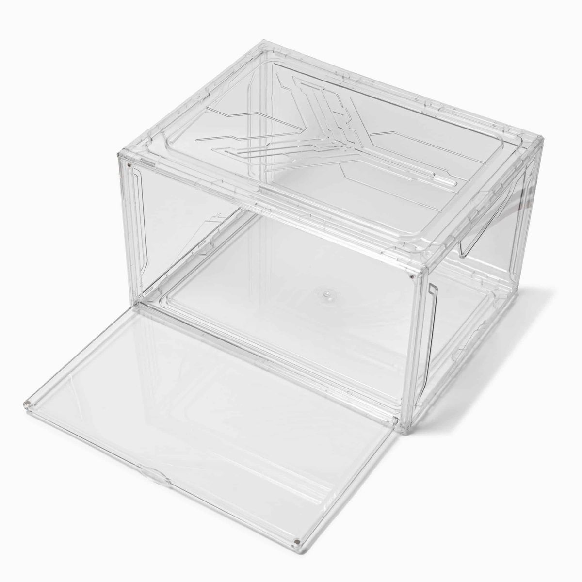 Alexa - Stabelbare sneaker boxes - Transparent - 28,5cm x 36,5cm x 22cm