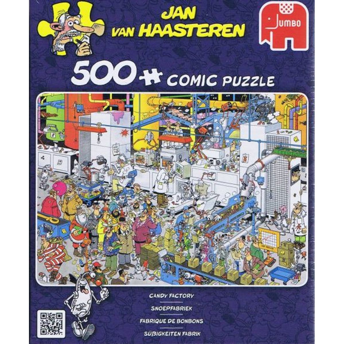 Jan van Haasteren: Slikfabrikken - 500 brikker