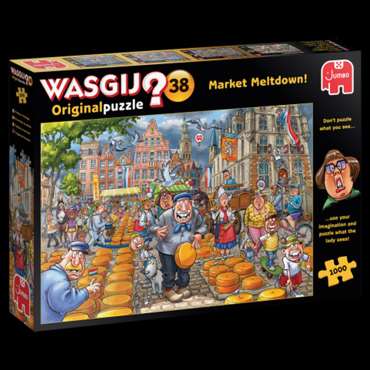 Wasgij Original 38 - Markedspladsen - 1000 brikker