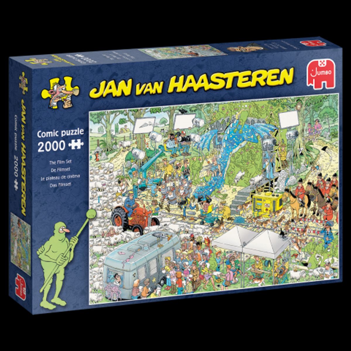 Jan Van Haasteren - TV Studiet - 2000 brikker