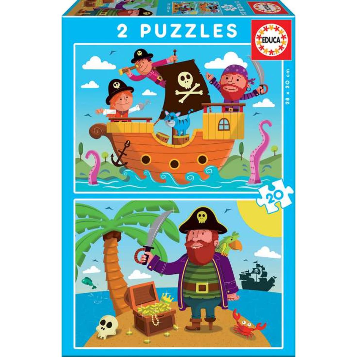 Pirates - 2x20 brikker