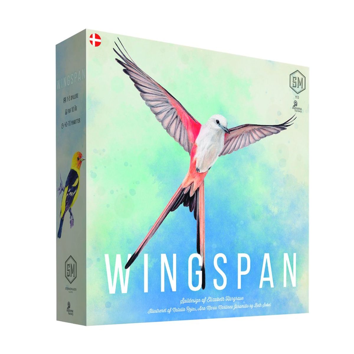 Wingspan 2nd Edition - Dansk