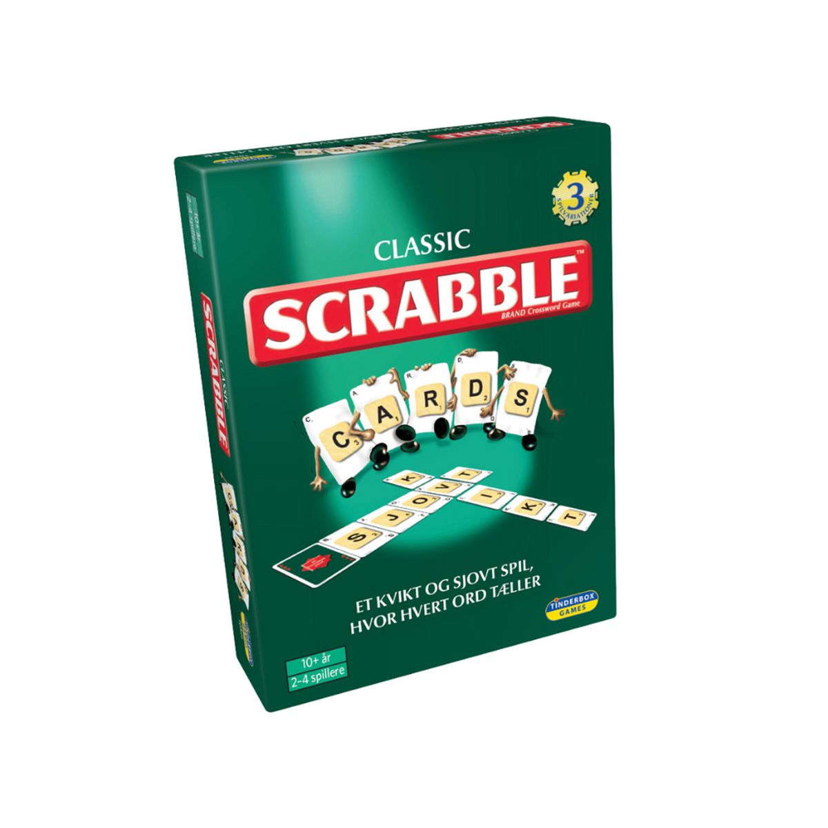 Scrabble kortspil Dansk