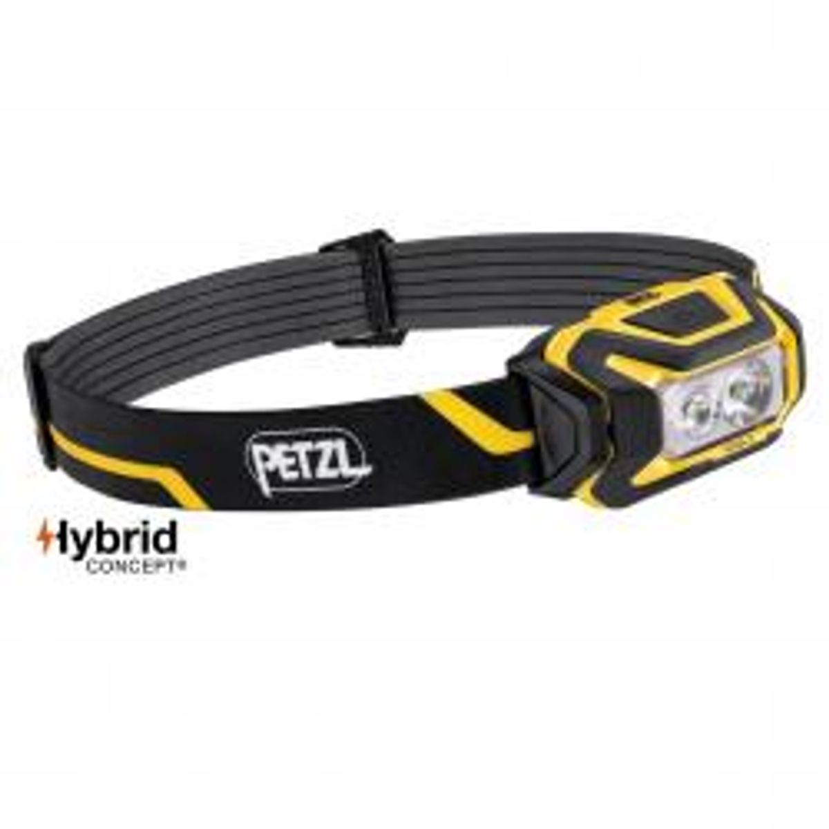 PETZL ARIA 2 - Black / Yellow - Pandelampe