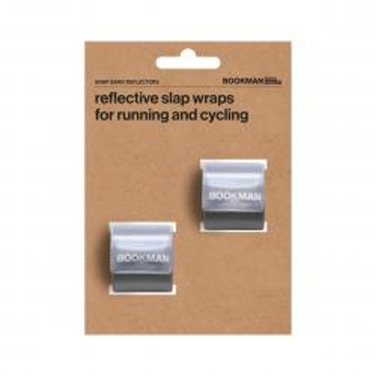 Bookman Snap Band Reflectors - White - Reflekser