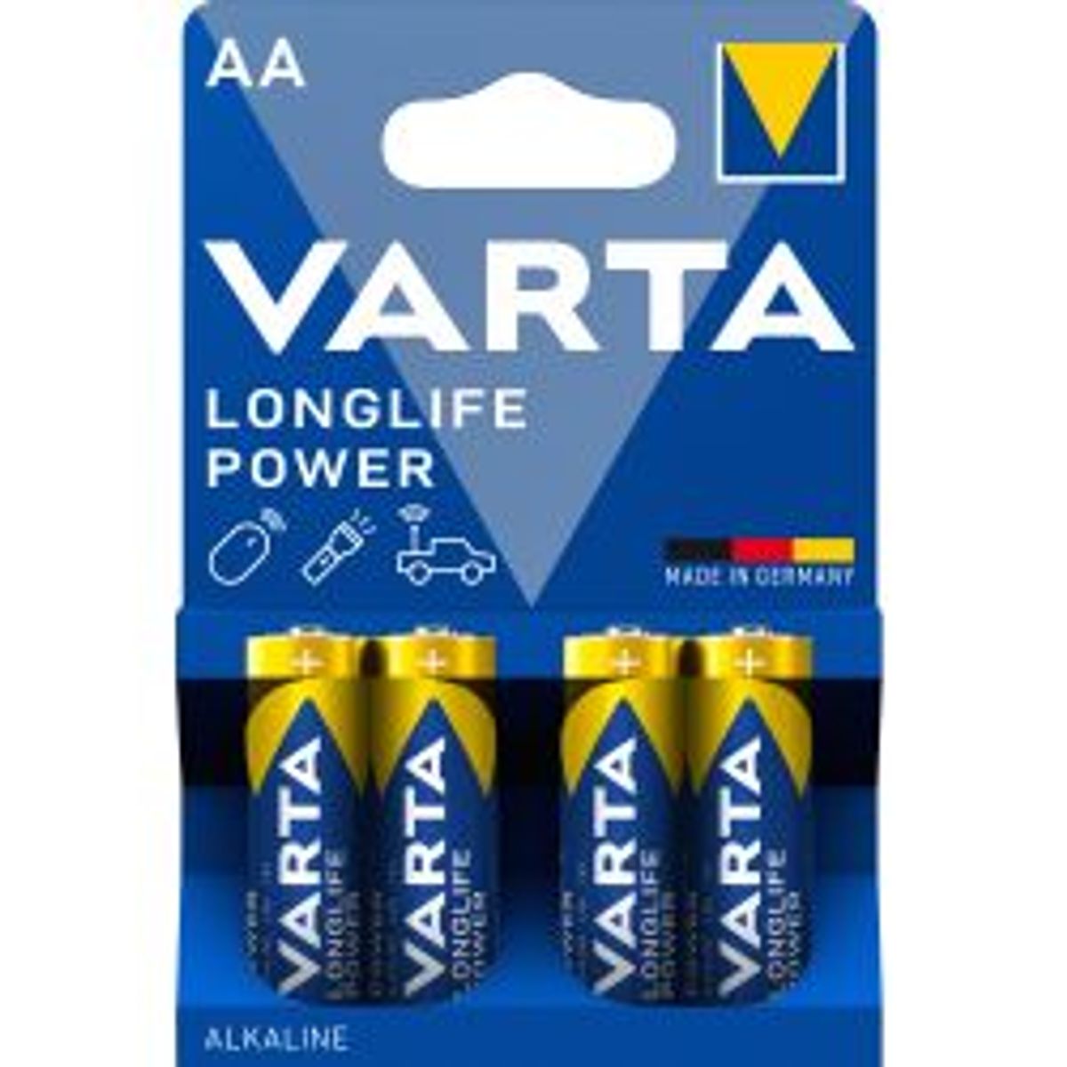 Varta Longlife Power Aa 4 Pack (b) - Batteri