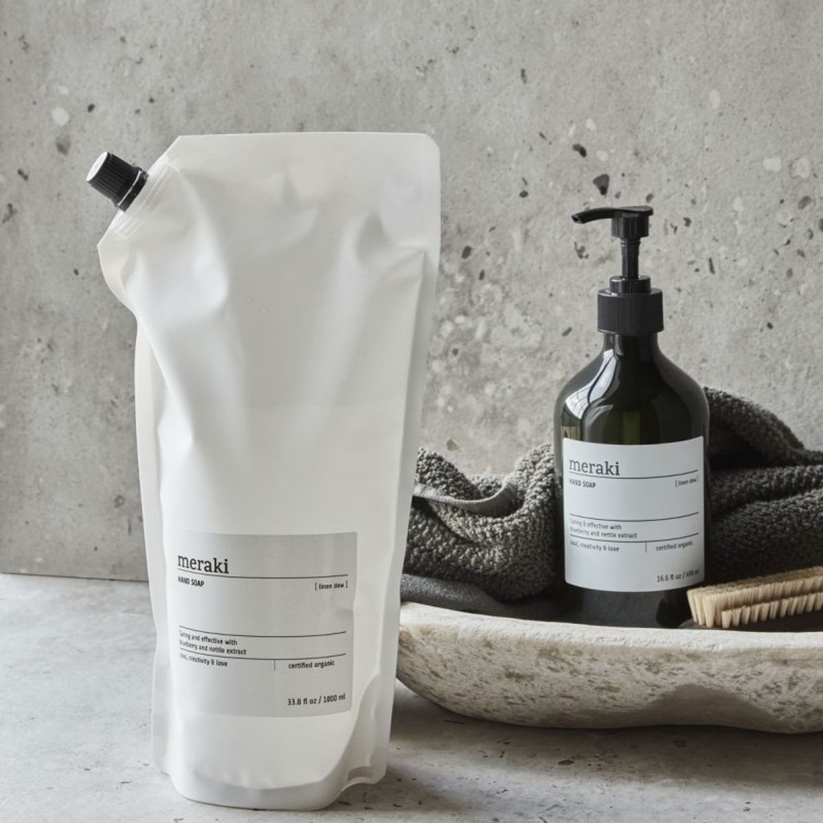 Meraki - Refill Linen Dew Håndsæbe