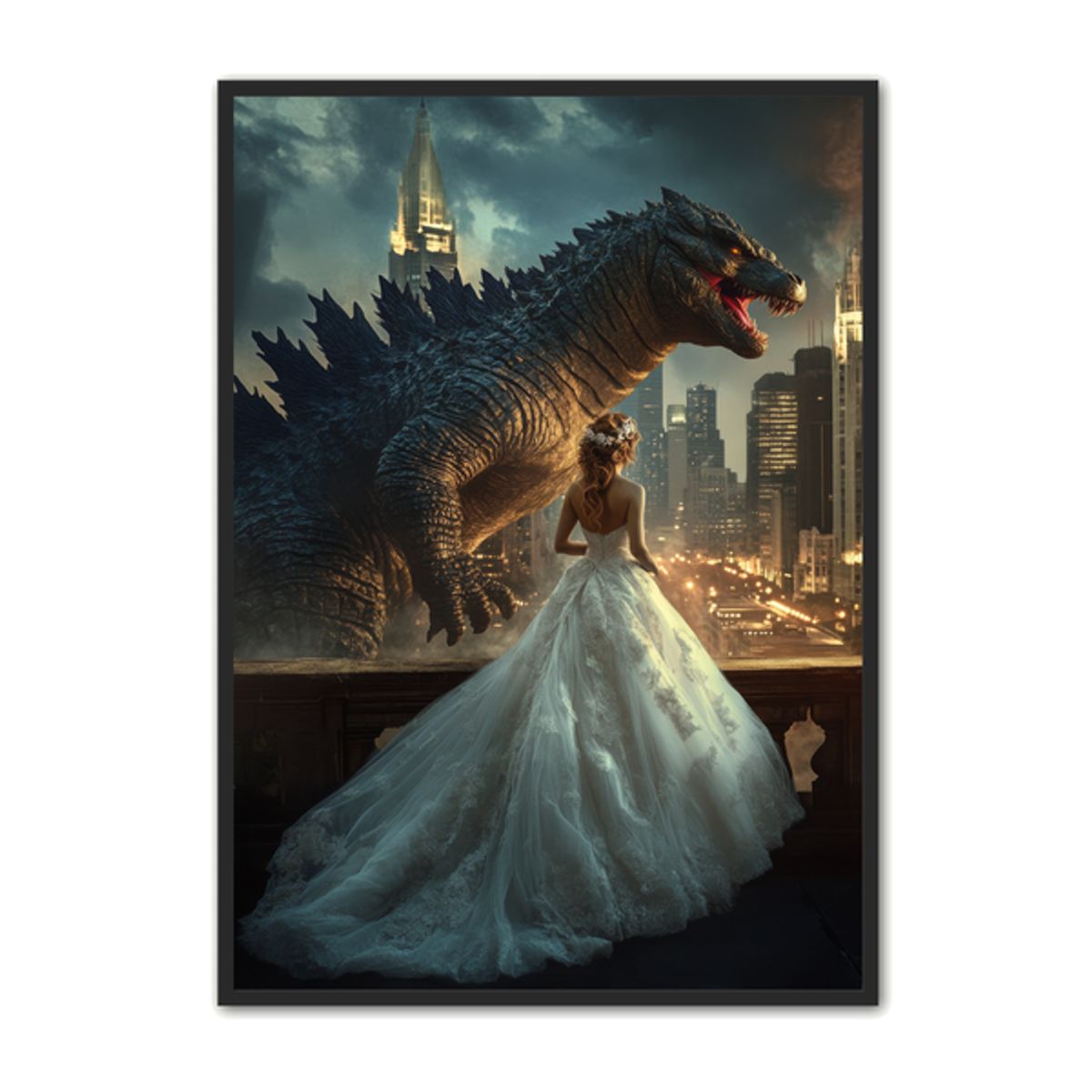 Godzilla Plakat 7 - Fantasi Plakat