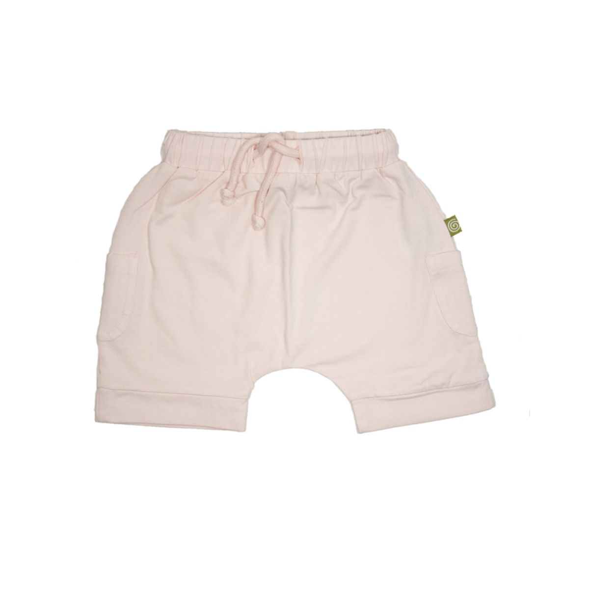 Pigeshorts med lommer - Sart rosa