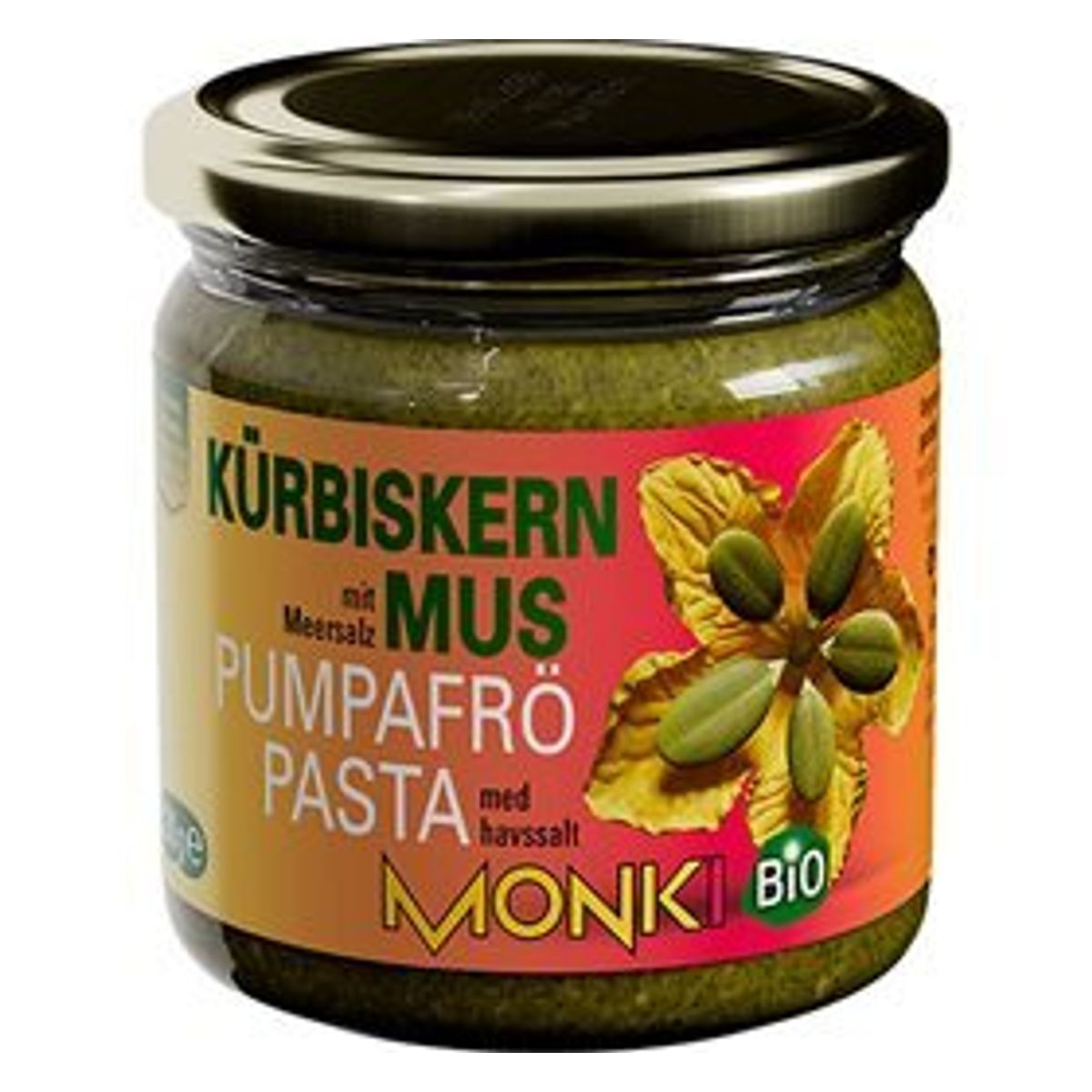 Monki Græskarkernesmør Ø Monki, 330g.