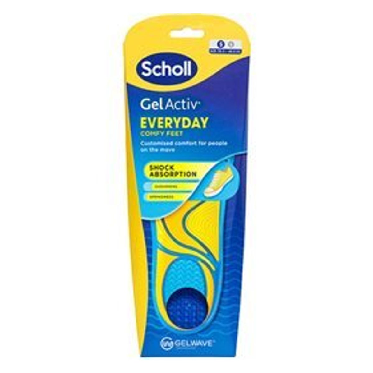 Scholl Gel Activ Insole Everyday (S), 1pk.