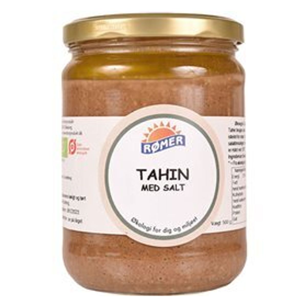 Rømer Tahin m. salt Ø, 500g.