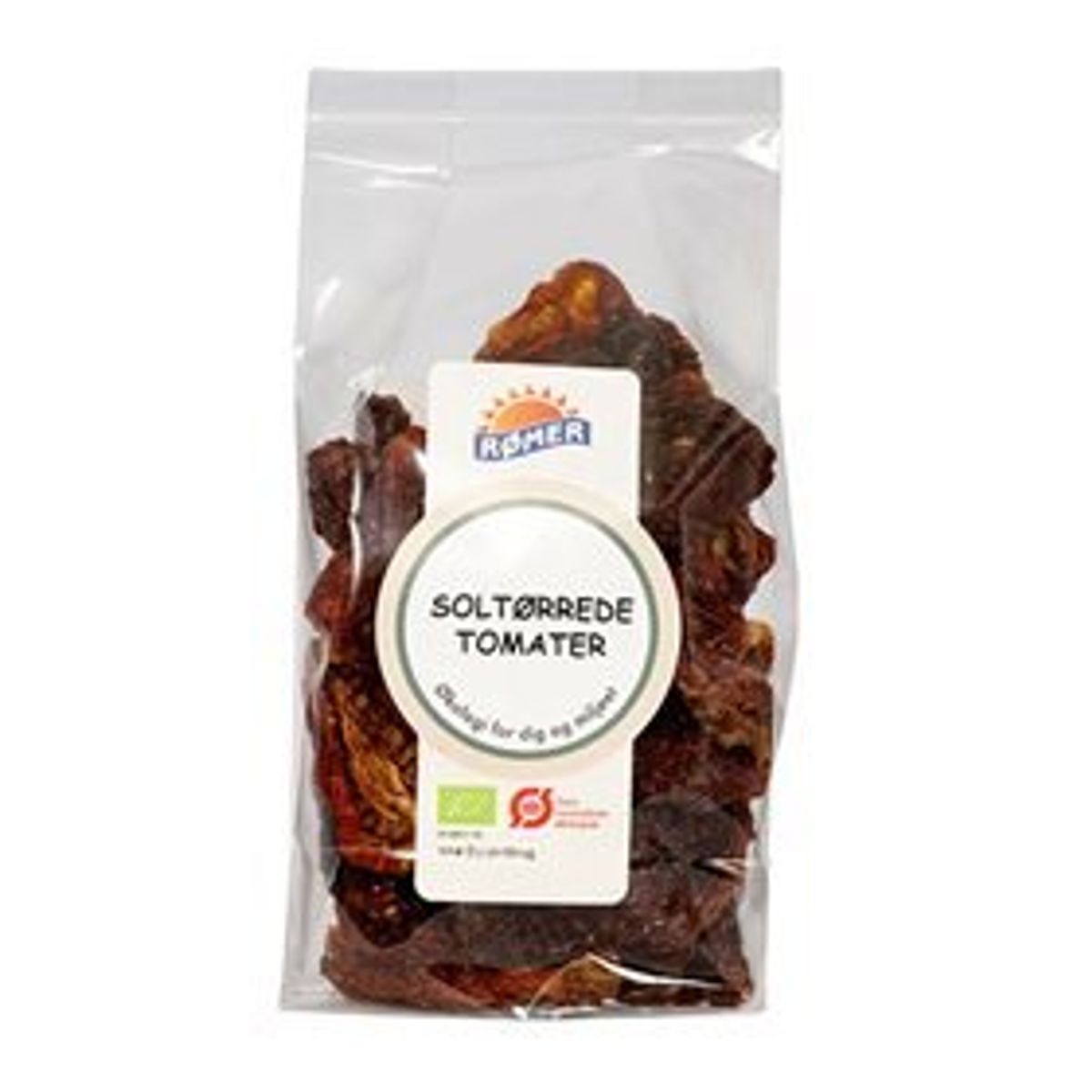 Rømer Tomater soltørrede Ø, 125g.