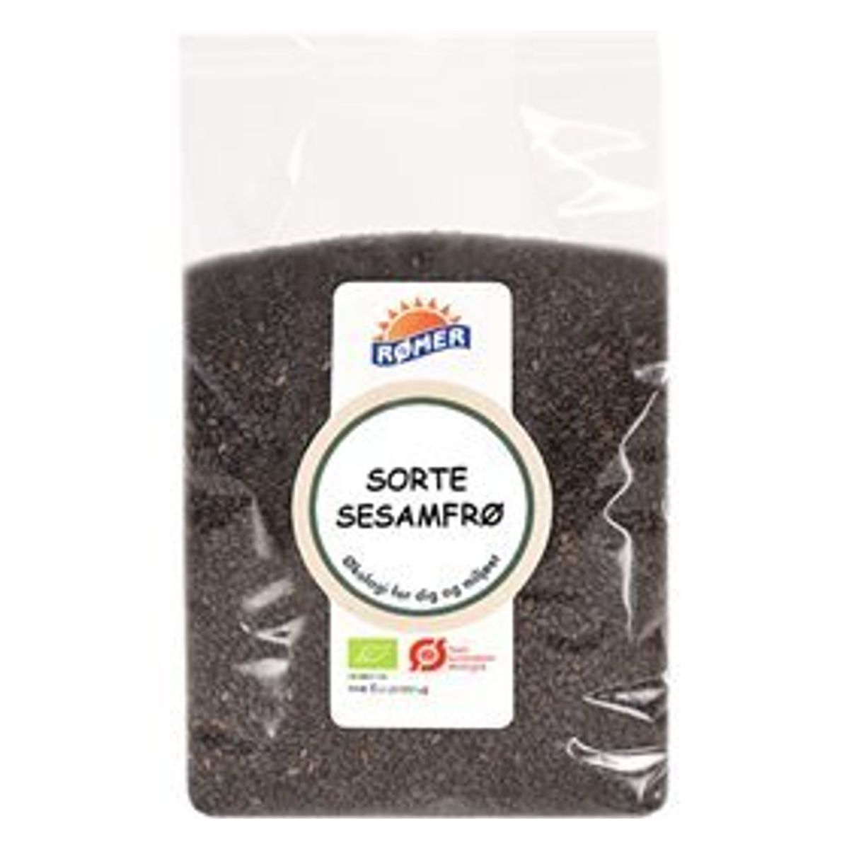 Rømer Sorte sesamfrø Ø, 500g.