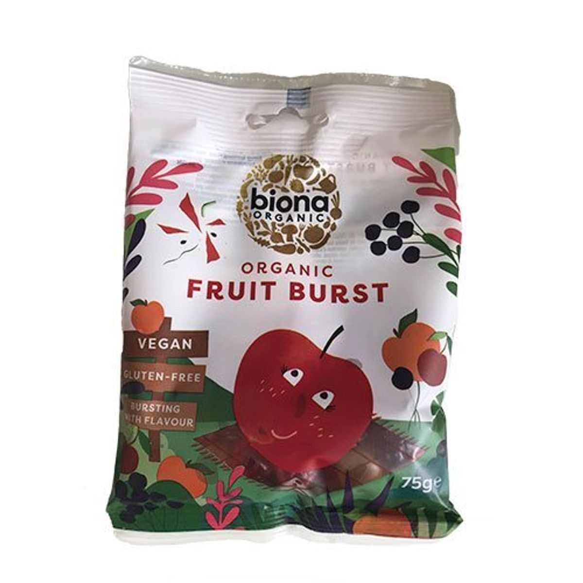 Biona Vingummi Fruit Burst Ø, 75g.