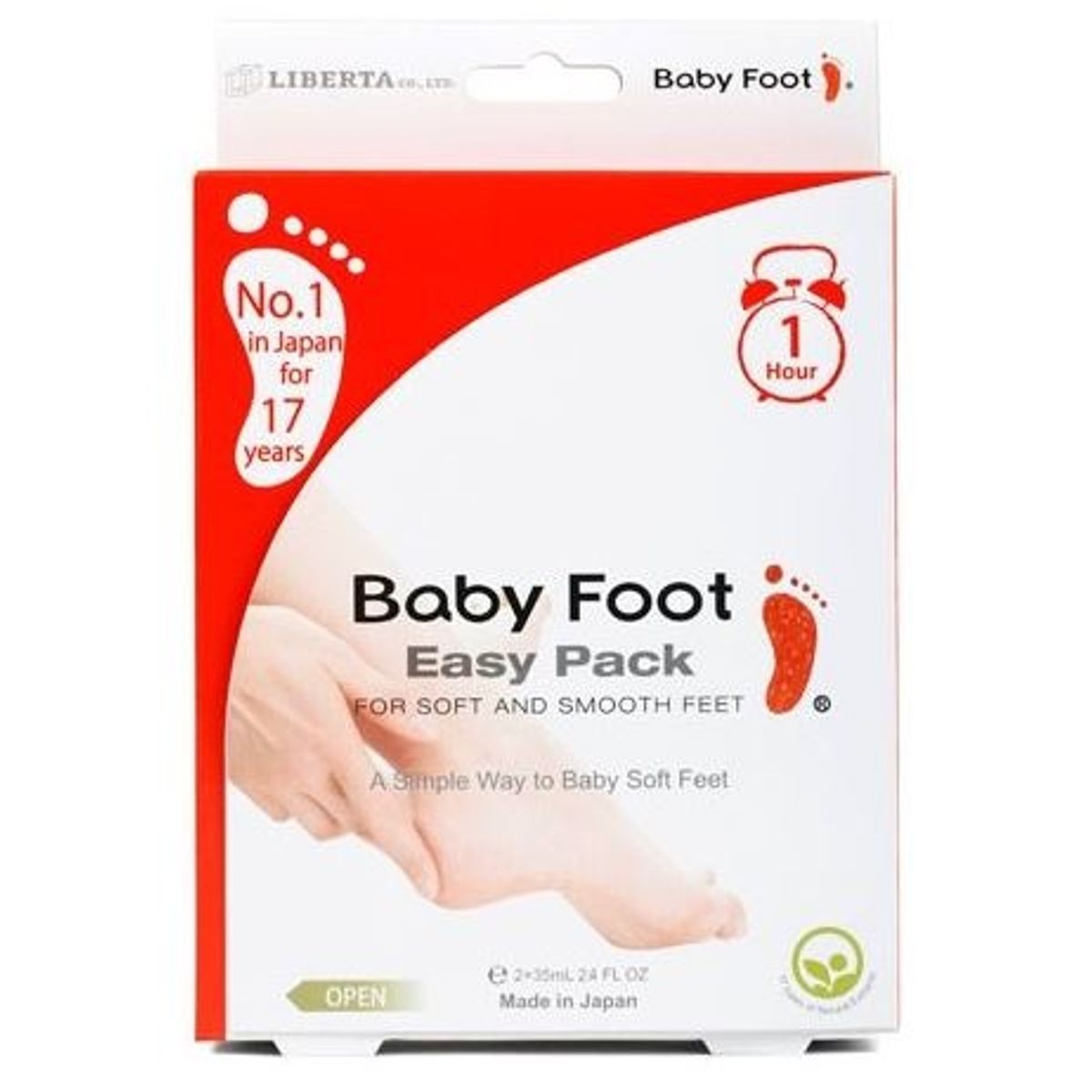 Baby Foot Easy Pack mod hård hud