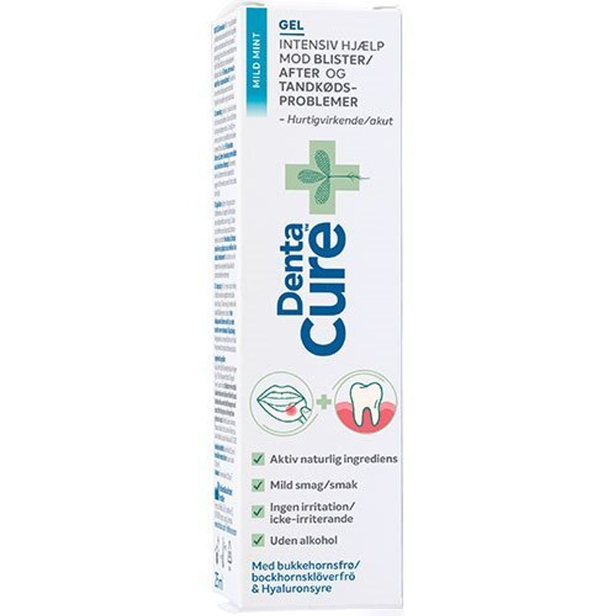 DentaCure Gel Mild Mint, 25ml.