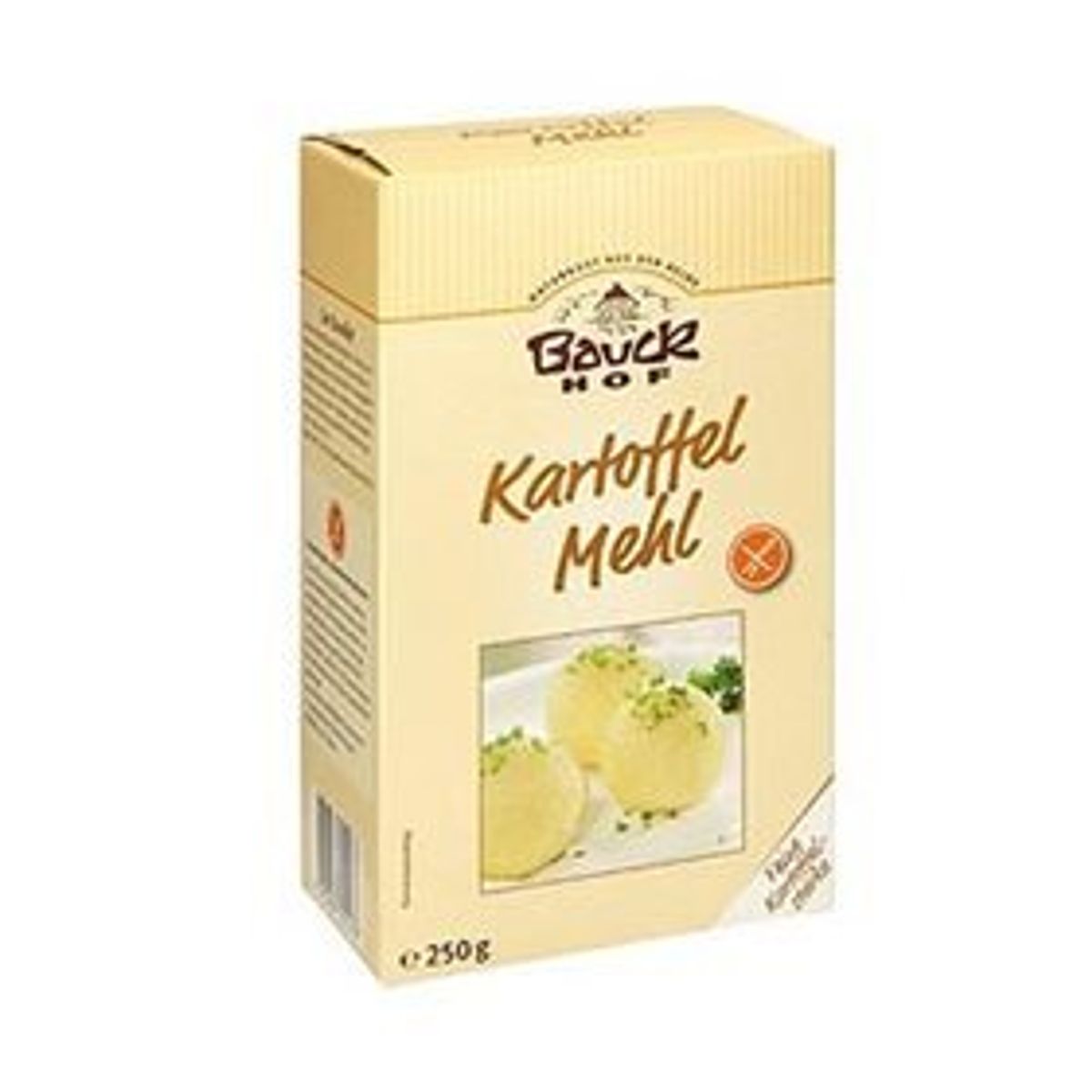 Bauckhof Kartoffelmel gl. fri Ø, 250g.