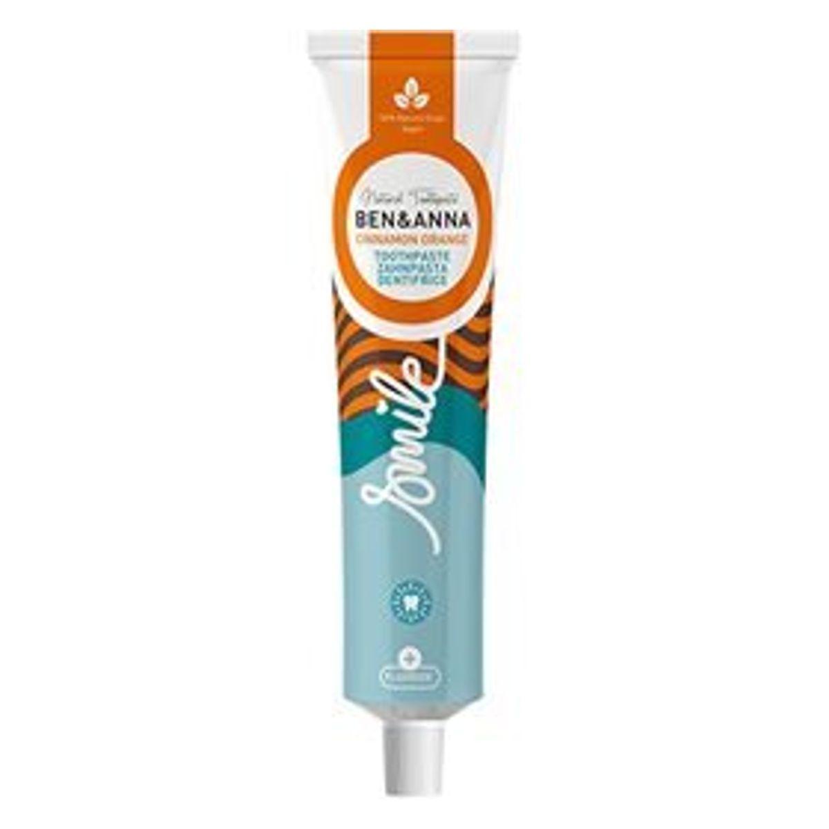 Bauckhof Toothpaste Cinnamon Orange + Fluoride, 75ml.