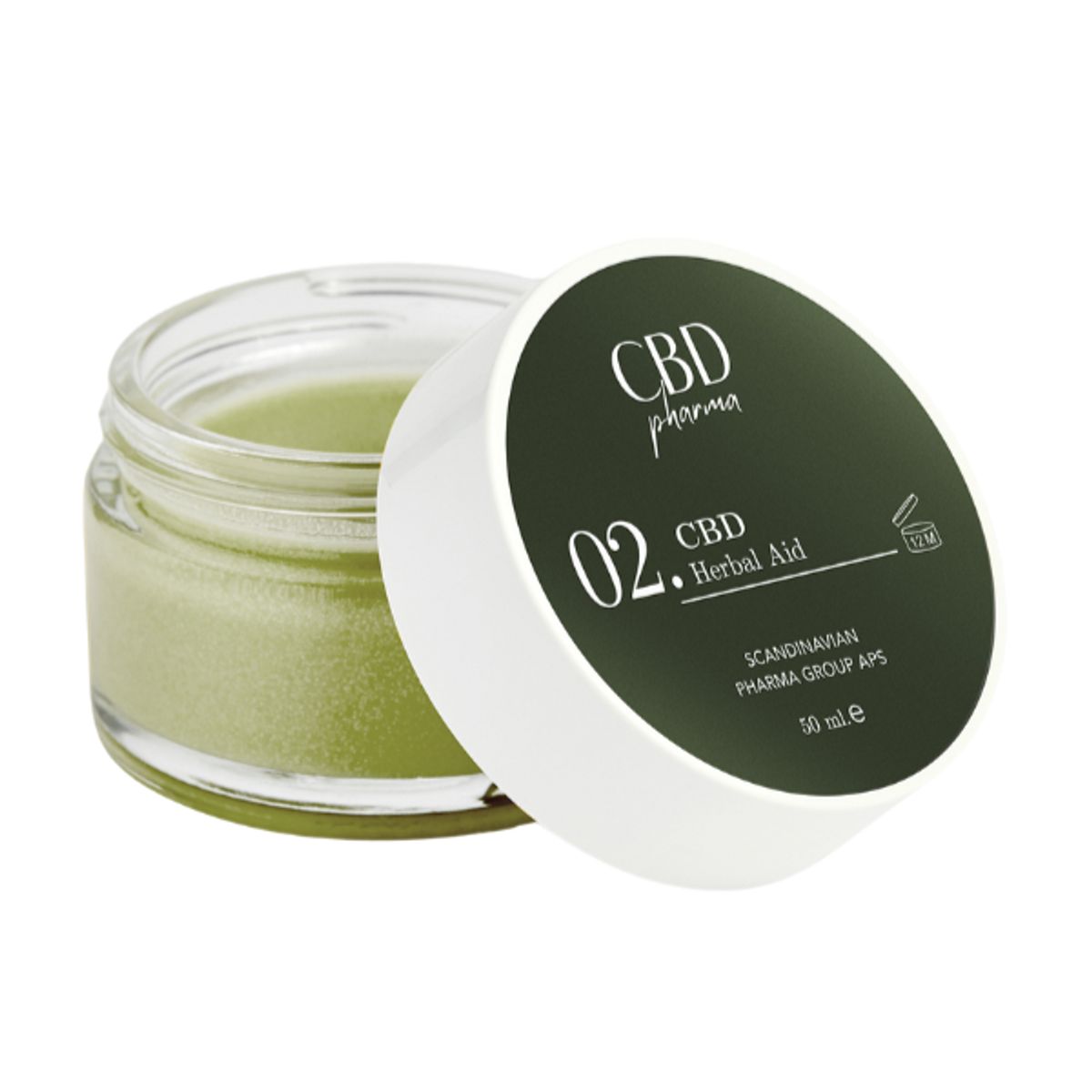 CBD Pharma 02 herbal aid Night Cream, 50ml.