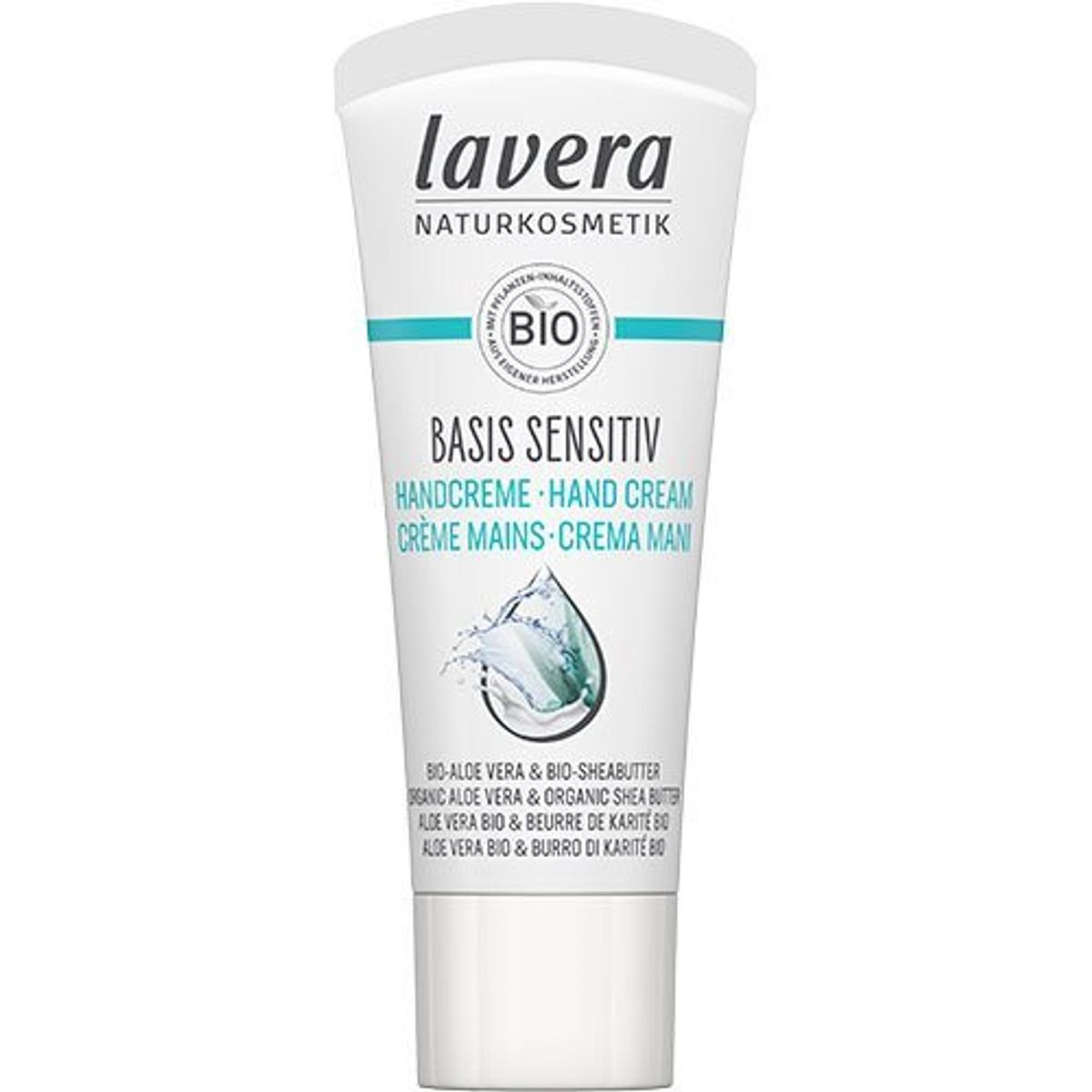 Lavera Hand Cream Basis Sensitive - Travel size, 20ml