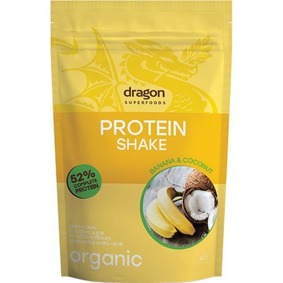 Dragon Superfoods Protein Shake Banan & Kokos Ø, 450g.