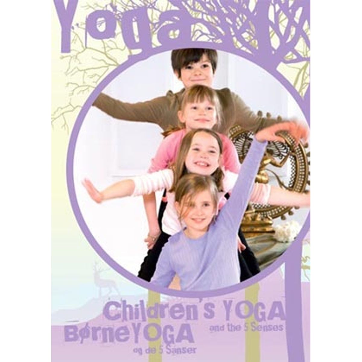 Børneyoga og de 5 sanser DVD