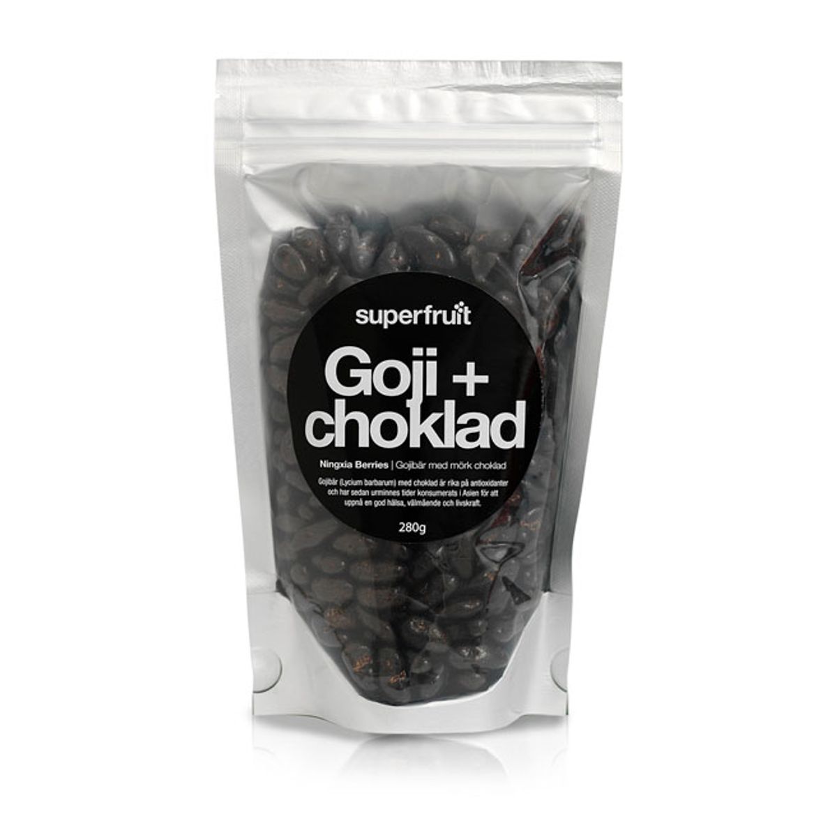 Superfruit Goji bær + chokolade, 200gr