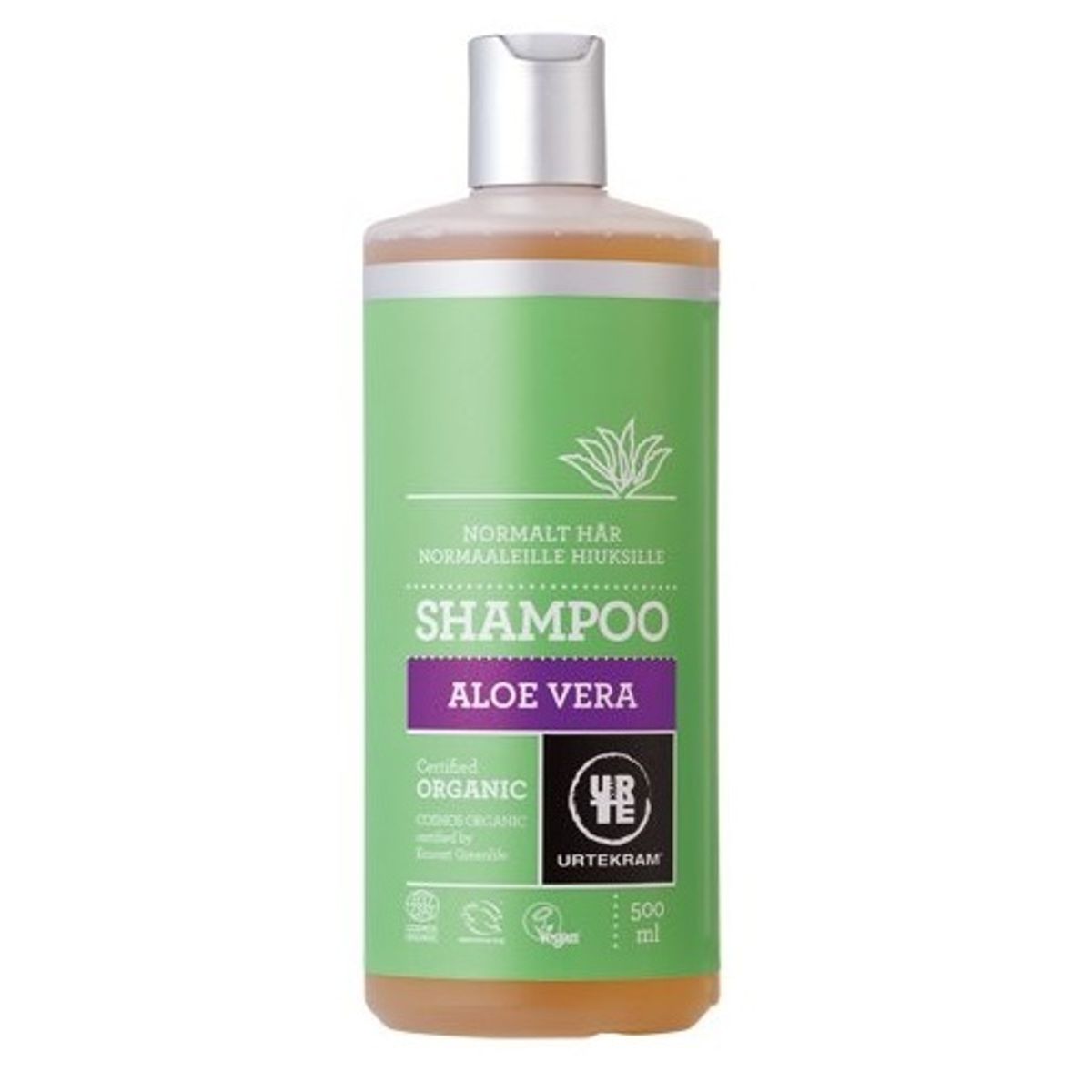 Urtekram aloe vera Shampoo, 500ml.